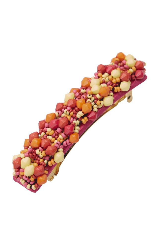 Confetti Beaded Regular Barrette