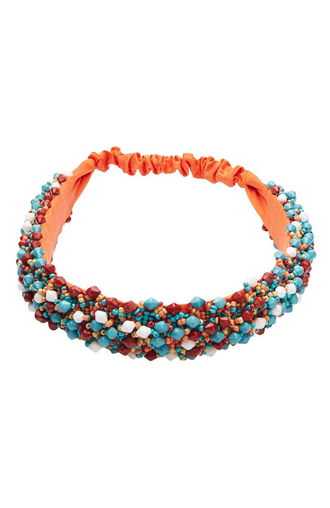 Confetti Beaded Headwrap