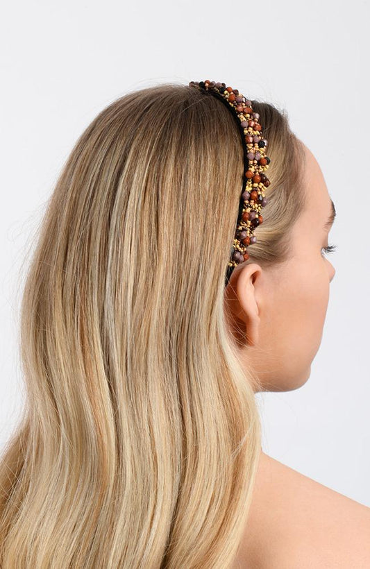 Confetti Beaded Headband