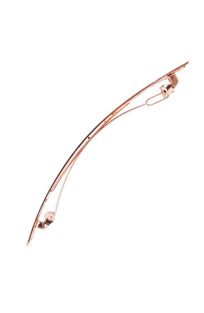 Shiny Metal Long & Skinny Barrette