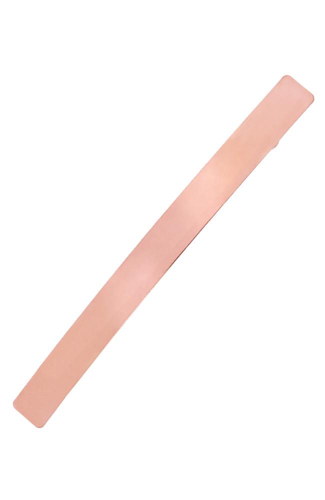 Shiny Metal Long & Skinny Barrette