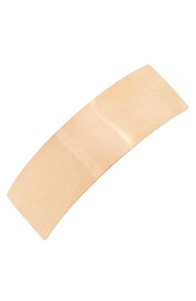 Shiny Metal Volume Barrette