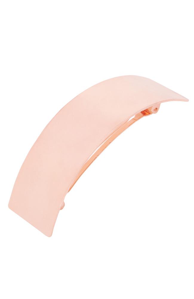 Shiny Metal Volume Barrette