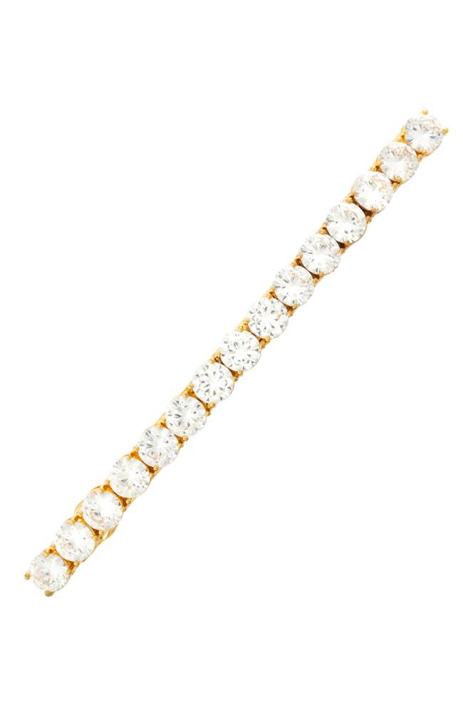 Oval Long and Skinny Barrette