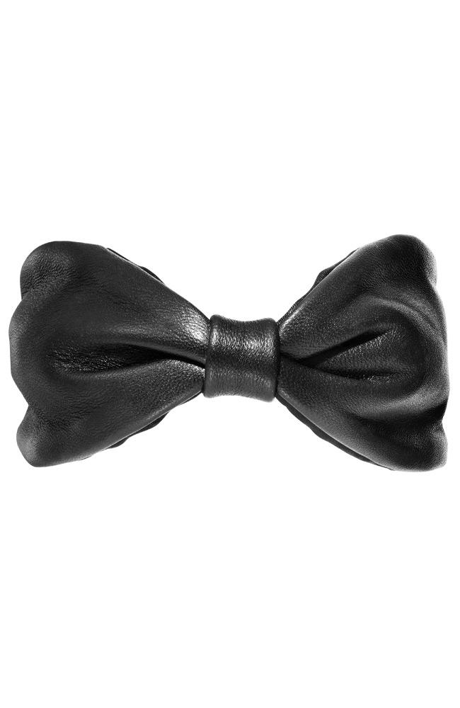 Leather Top Knot Headband