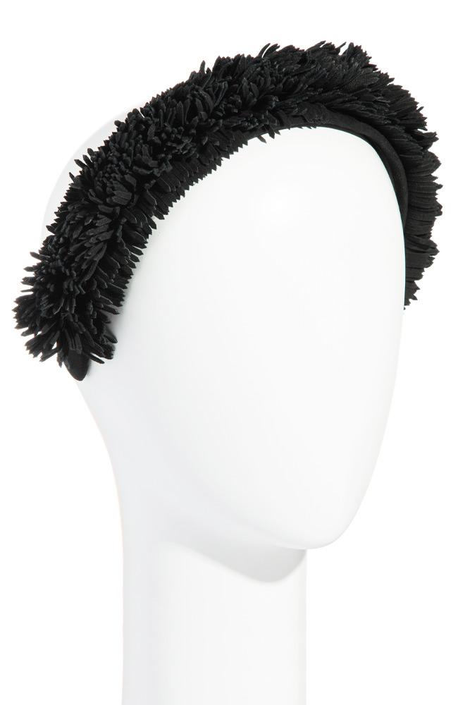 Leather Fringe Headband
