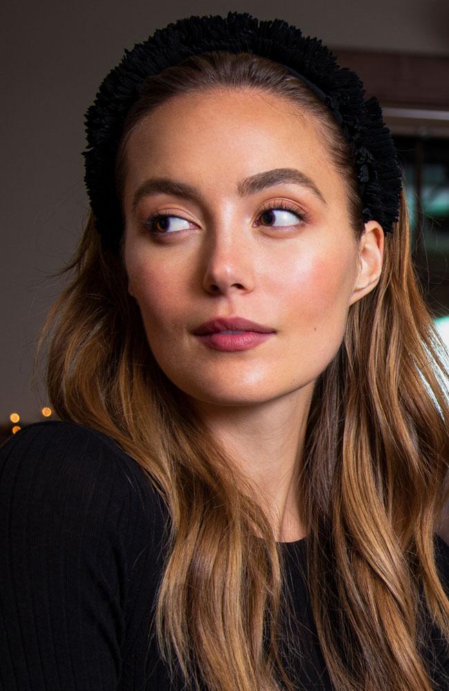 Leather Fringe Headband
