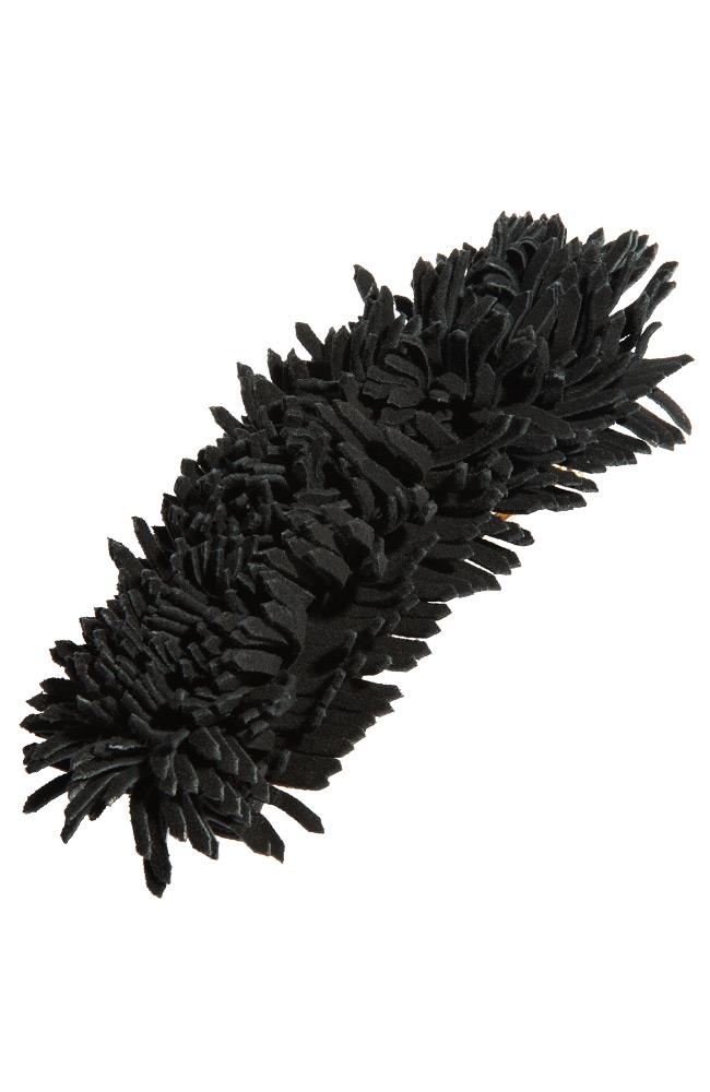 Leather Fringe Barrette