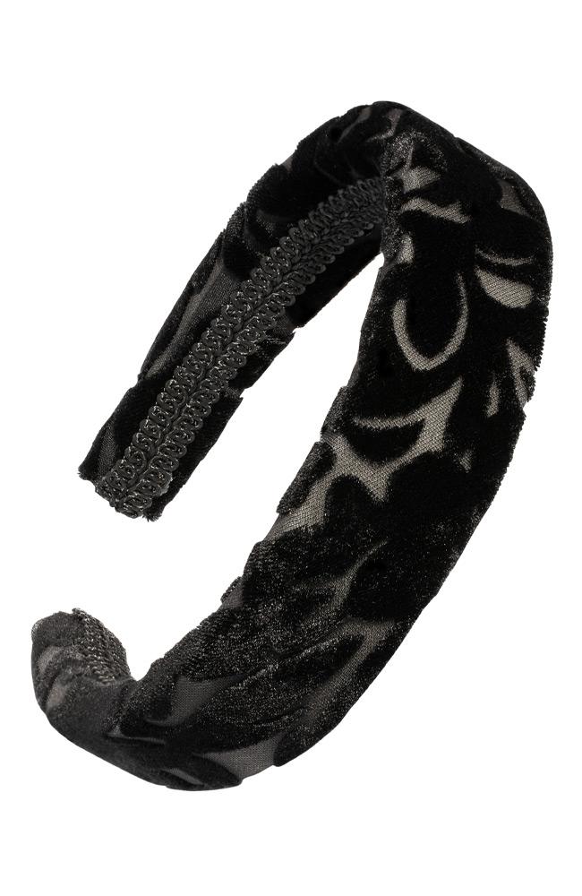 Padded Headband - Burnout Velvet