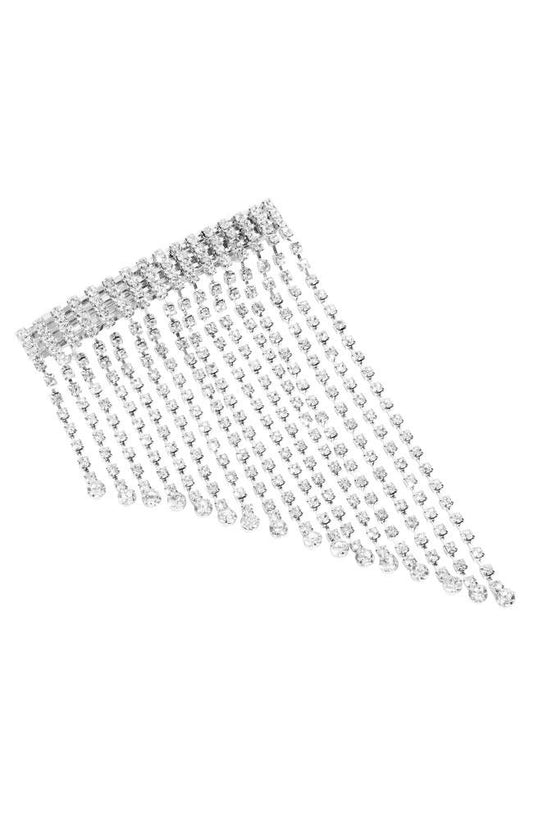 Alexi Crystal Waterfall Barrette