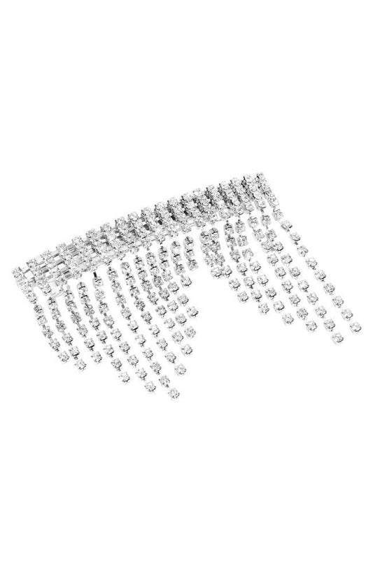 Allegra Crystal Waterfall Barrette