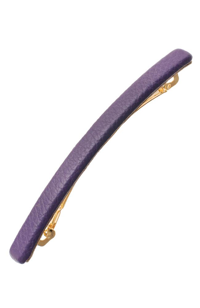 Genuine Leather Long and Skinny Barrette