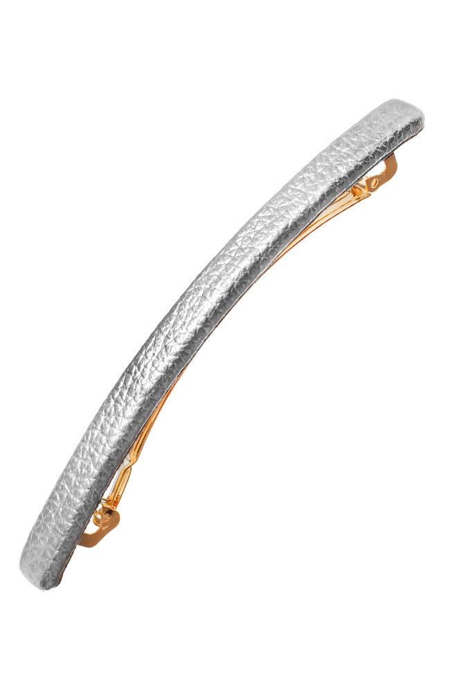 Genuine Leather Long and Skinny Barrette