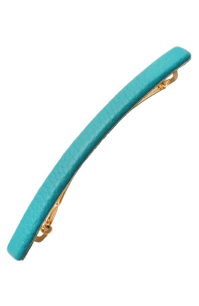 Genuine Leather Long and Skinny Barrette