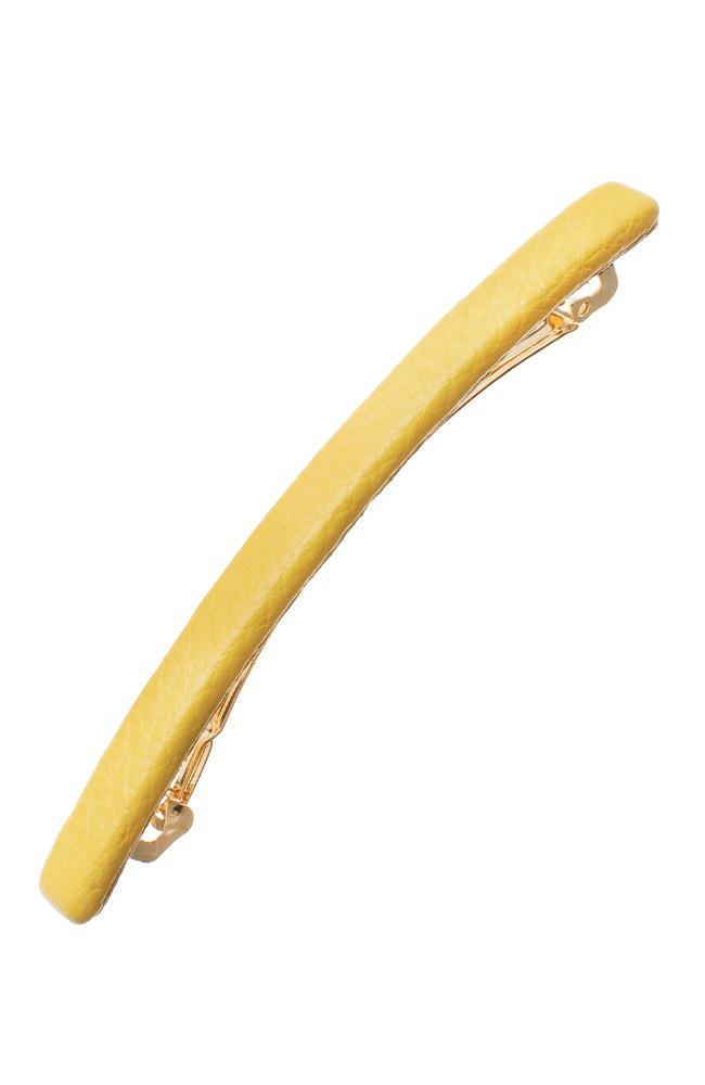 Genuine Leather Long and Skinny Barrette