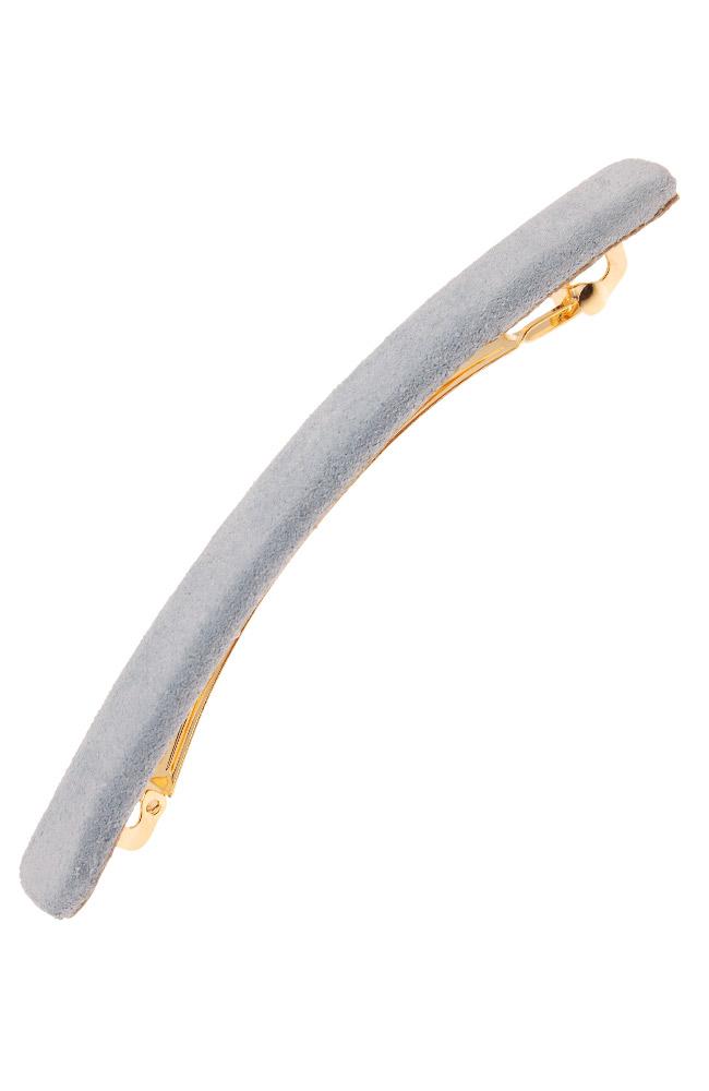 Suede Long and Skinny Barrette