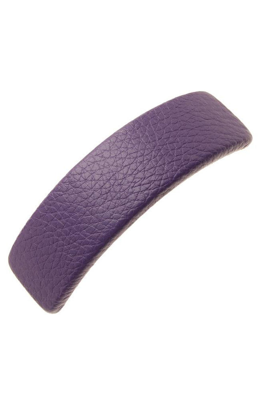 Genuine Leather Volume Barrette