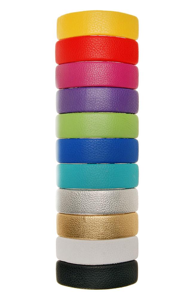 Genuine Leather Volume Barrette