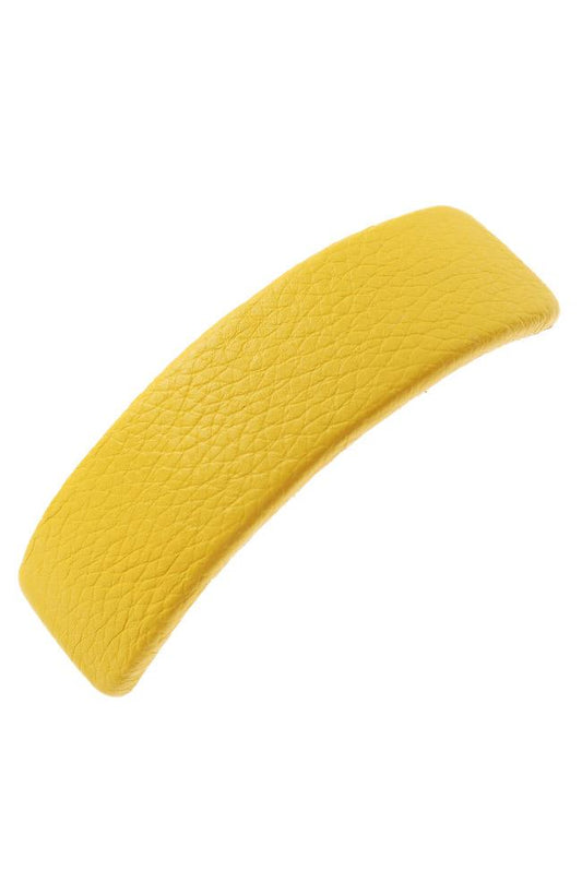 Genuine Leather Volume Barrette