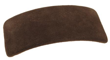 Suede Large Rectangle Barrette